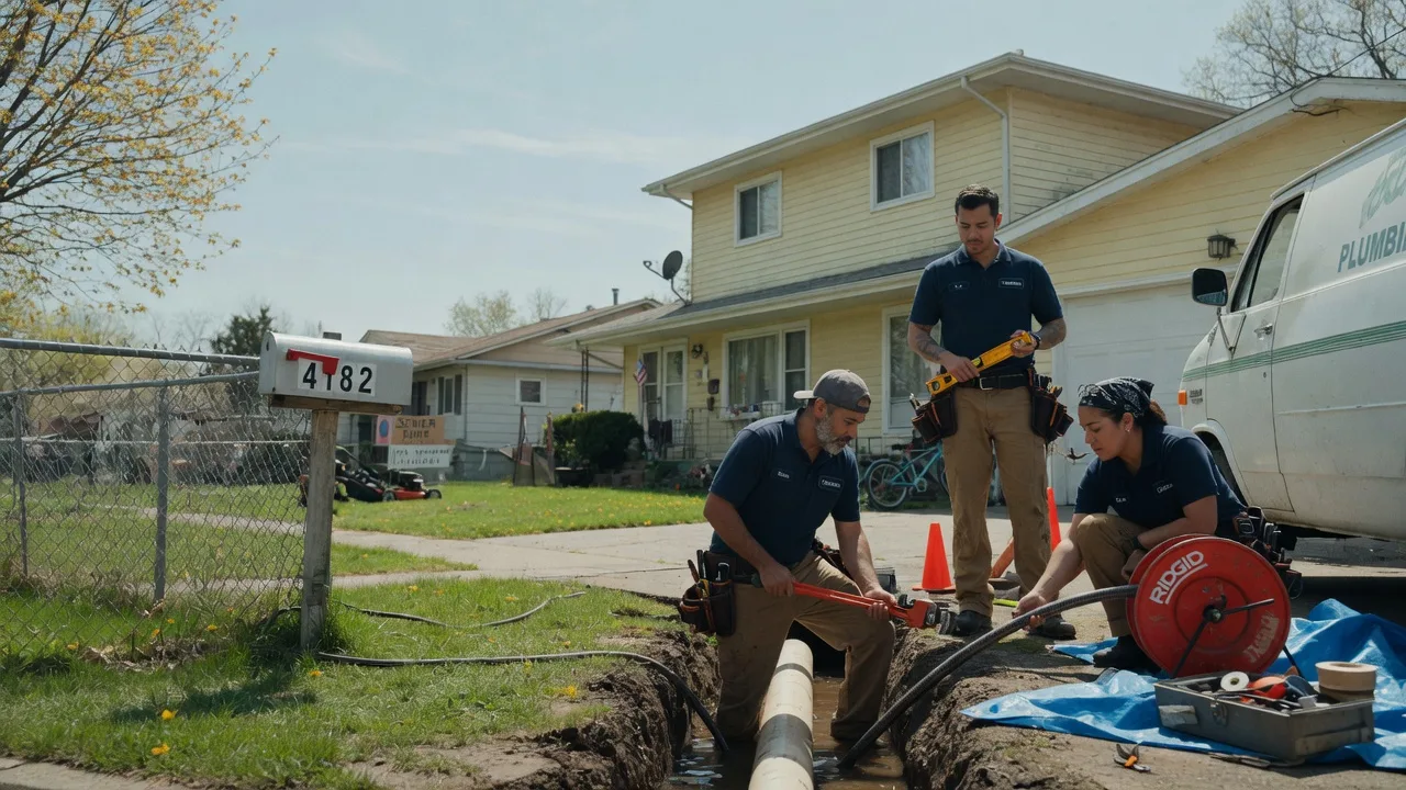 Gas Line Repair in Thornton, IL near me
